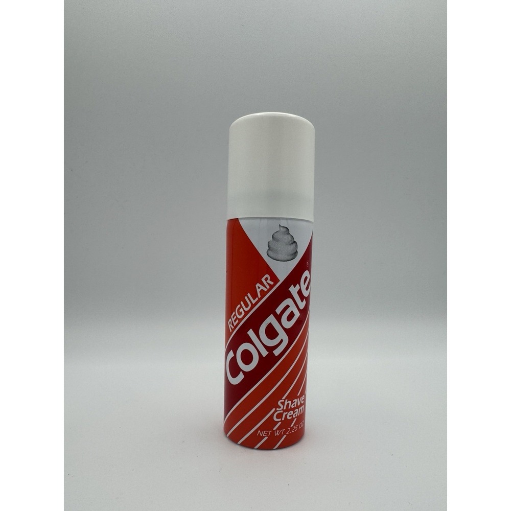 Vintage Colgate Shave Cream Vintage Used Almost Full 2.25 Oz